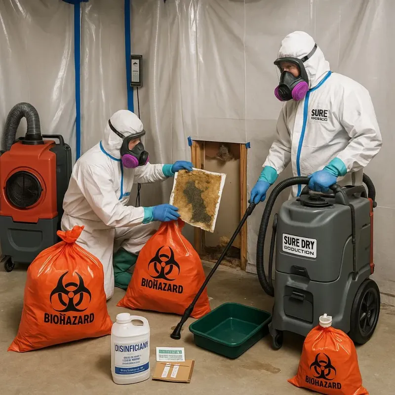 Contaminated Water Handling Protocols process in Iuka, MS