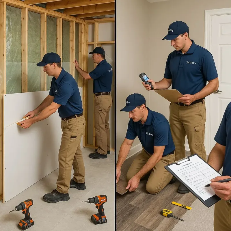 Repairs and Reconstruction process in Iuka, MS