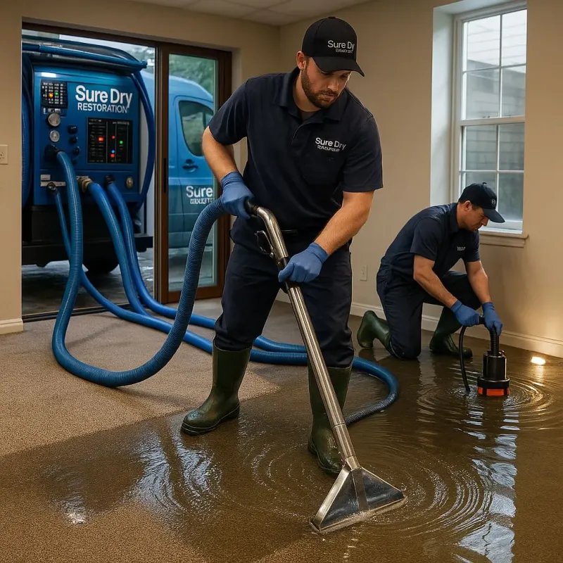 Water Extraction and Removal process in Iuka, MS